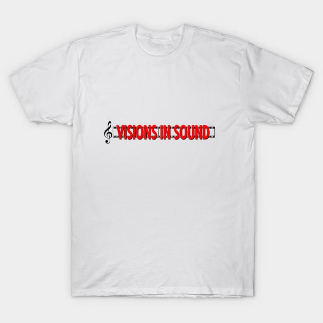 Visions In Sound Banner T-Shirt by Visions In Sound Store